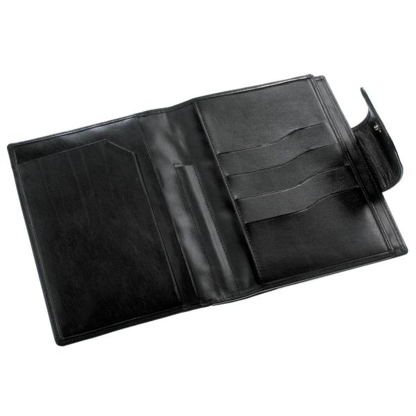 Ron McLaine Taschenkalender EASYfolder Lederhülle ROM (schwarz)
